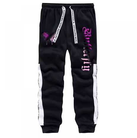 Butterfly Y2K Streetwear Hoodie Set