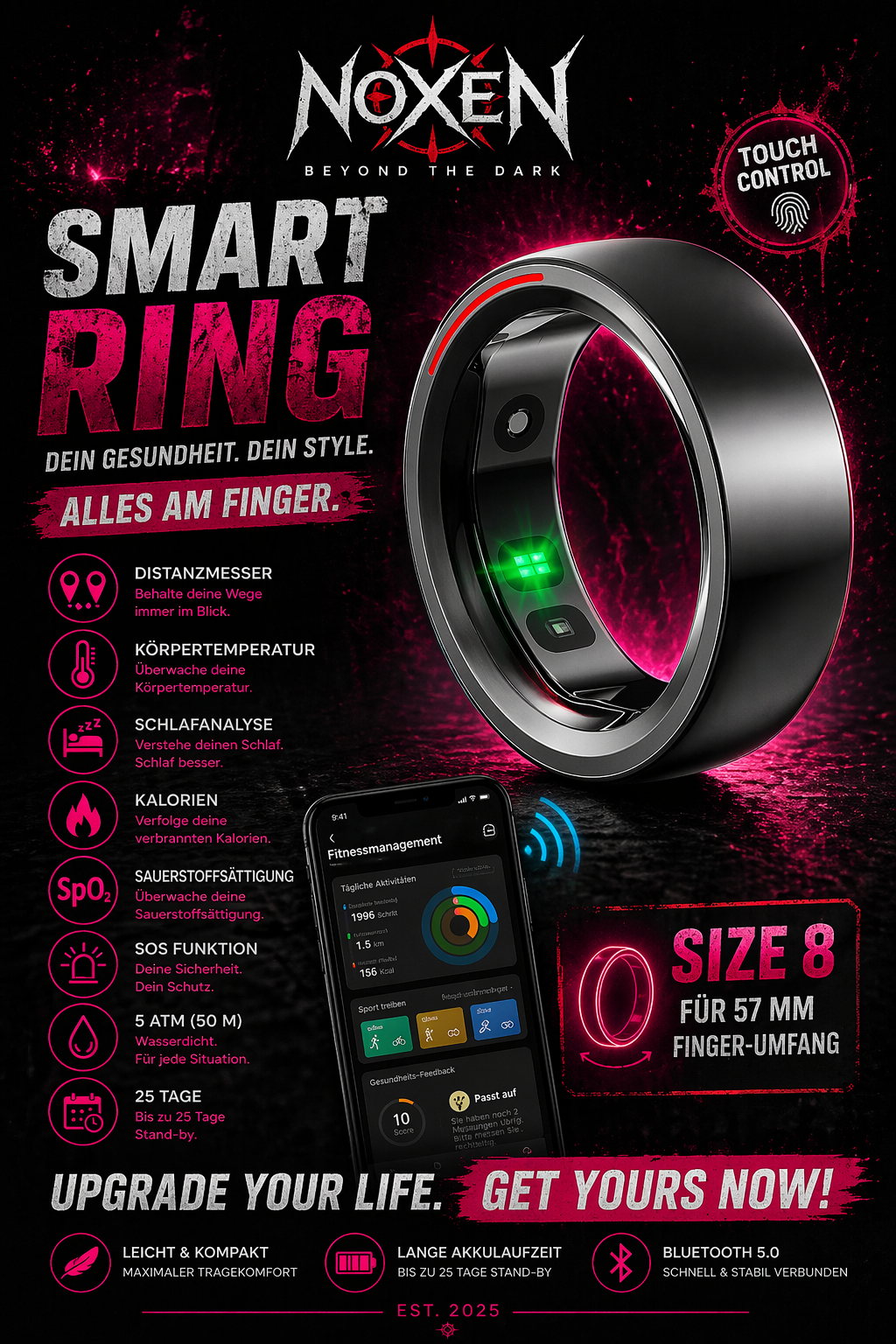 Der Fitness-Tracker, den niemand sieht – aber jeder braucht by Noxen