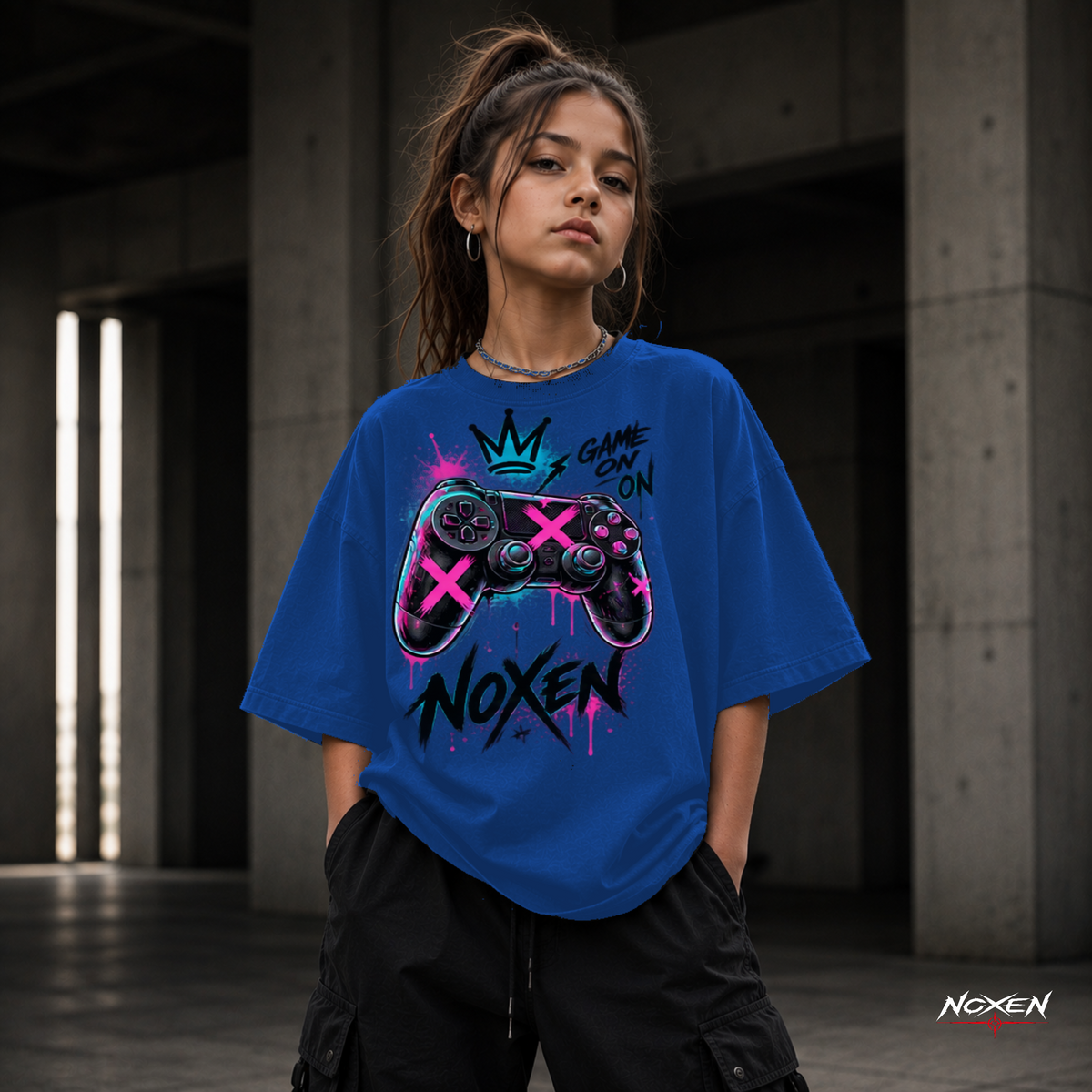 NOXEN Game On Kids Girl T Shirt – Produktansicht 3