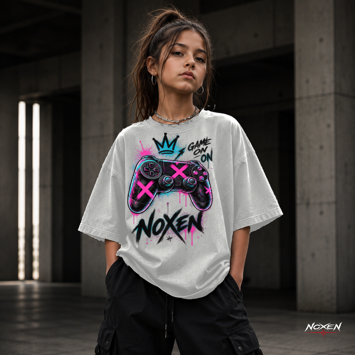 NOXEN Game On Kids Girl T Shirt – Produktansicht 5