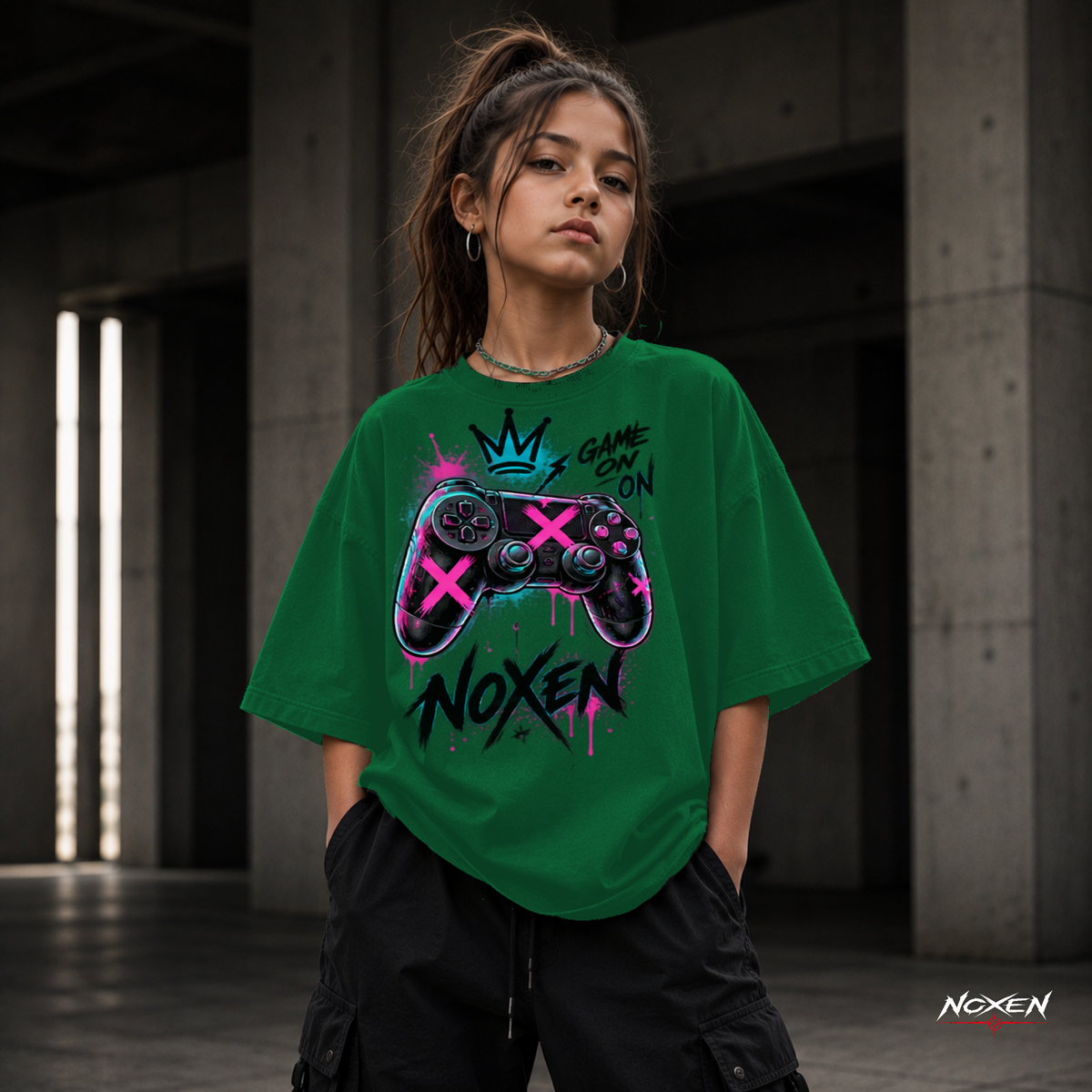NOXEN Game On Kids Girl T Shirt – Produktansicht 6