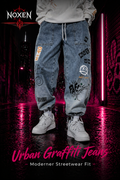 Not For Everyone – Graffiti Denim by Noxen™ – Produktansicht