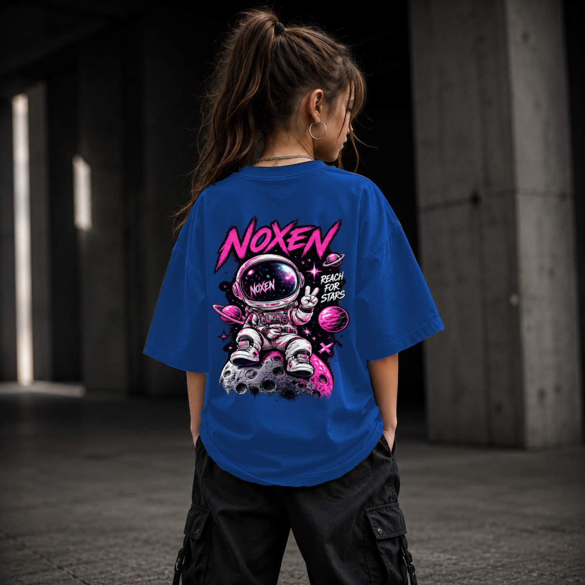 NOXEN Reach For The Stars Kids Girl T Shirt – Produktansicht 2