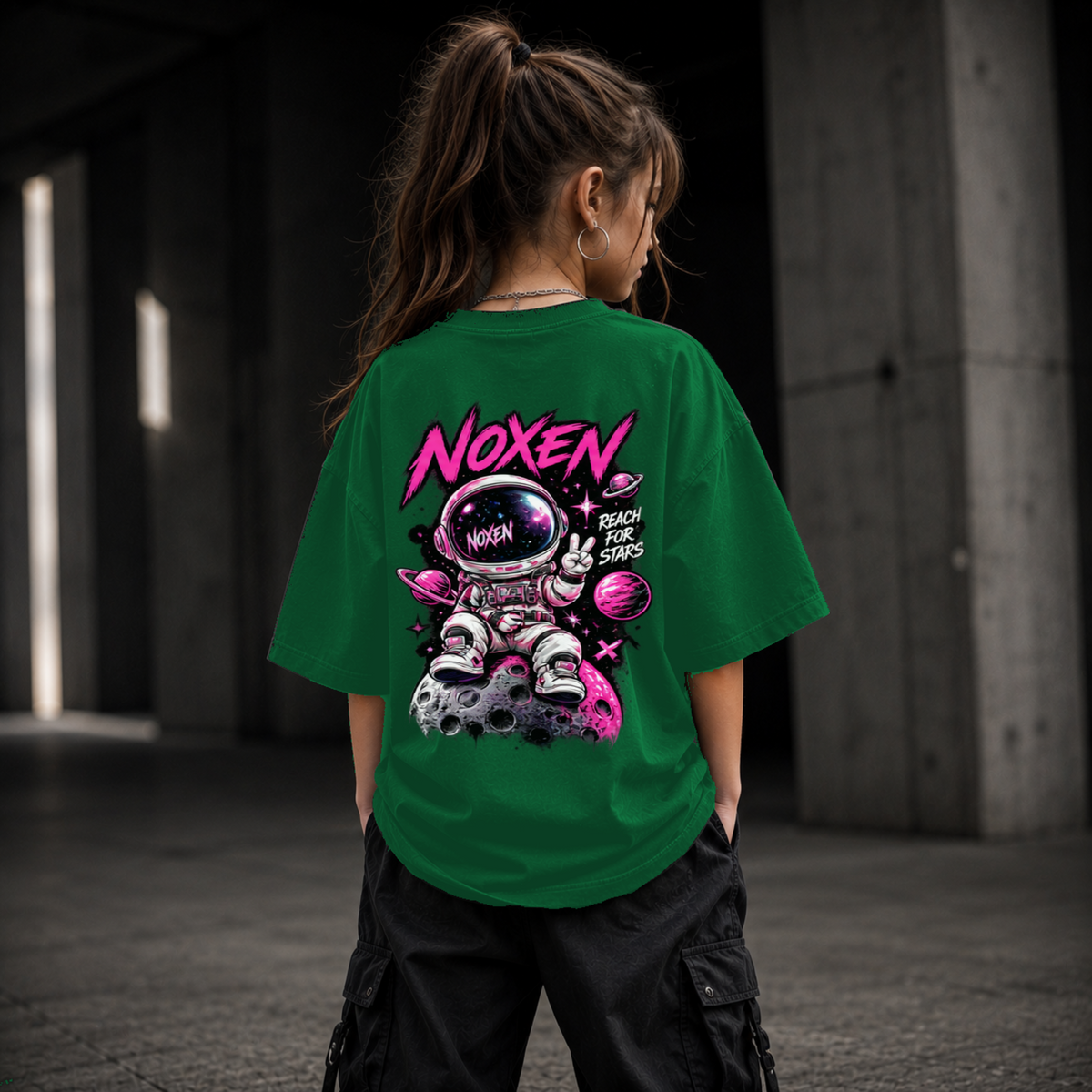 NOXEN Reach For The Stars Kids Girl T Shirt – Produktansicht 6