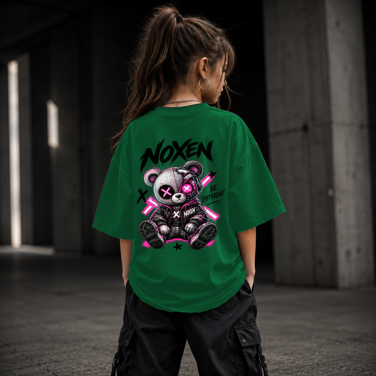NOXEN Rebel Teddy Kids Girl T Shirt – Produktansicht 6