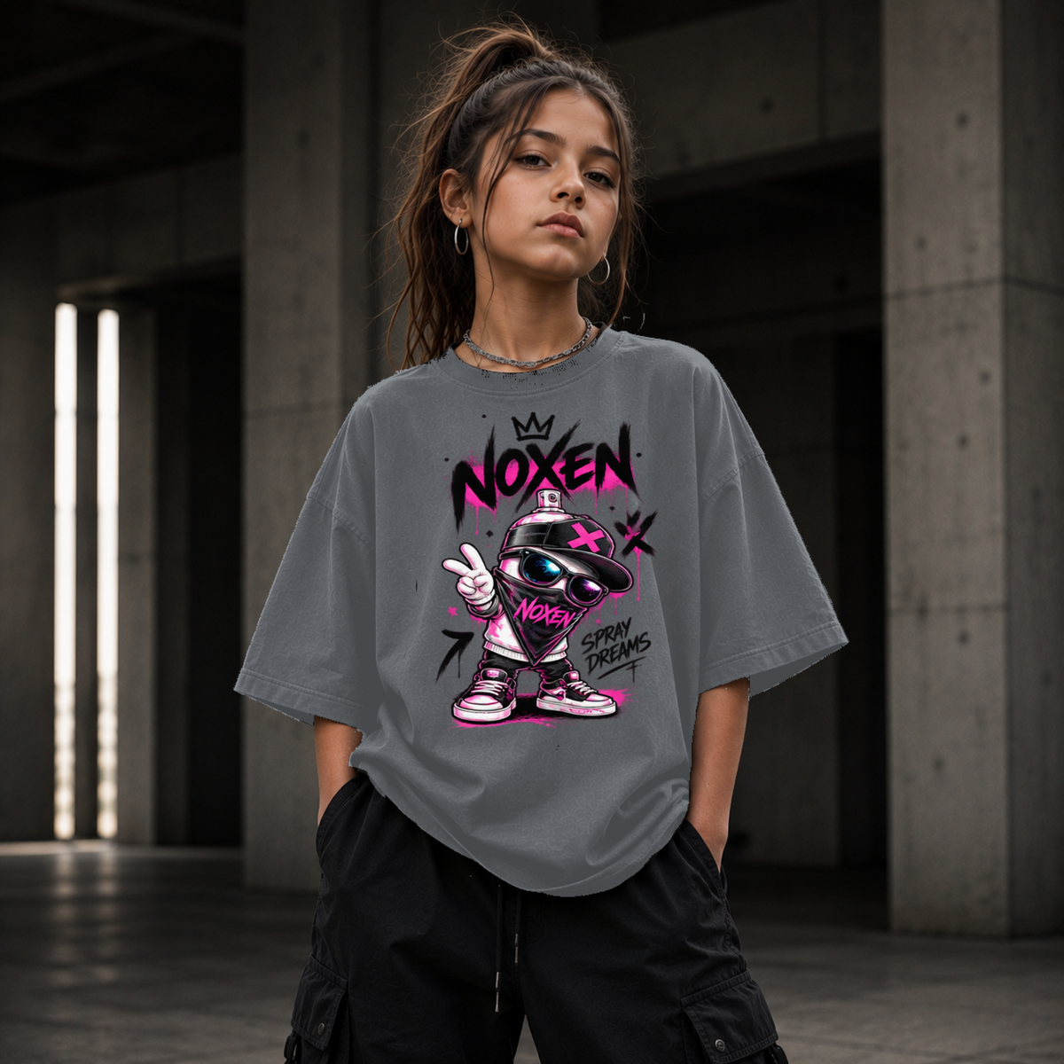 NOXEN Spray Dreams Kids Girl T Shirt – Produktansicht 1