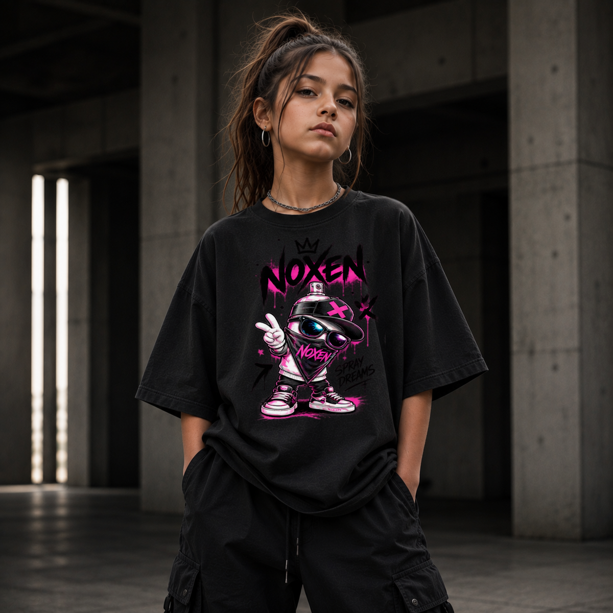 NOXEN Spray Dreams Kids Girl T Shirt – Produktansicht 2