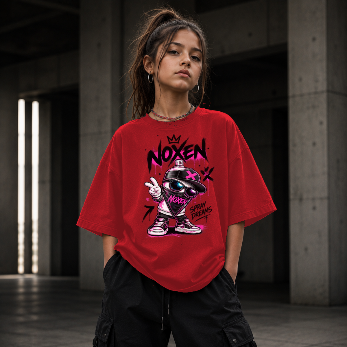 NOXEN Spray Dreams Kids Girl T Shirt – Produktansicht 4