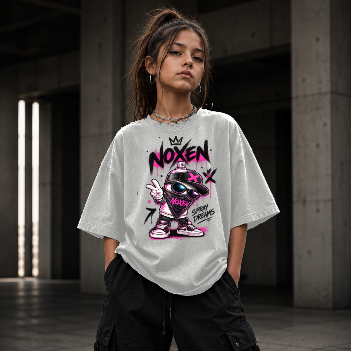 NOXEN Spray Dreams Kids Girl T Shirt – Produktansicht 5